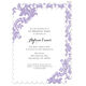 Orchid Damask Invitations Image 9 of 10